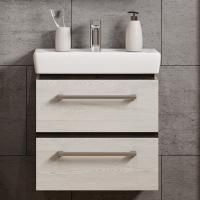 Тумба с раковиной Aquaton Ронда Pro 55 мини дуб соммерсет