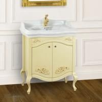 Тумба с раковиной Migliore Impero 70 с дверками, decape sabbia