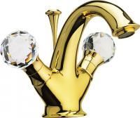 Смеситель для раковины Webert Karenina KA700102010 золото