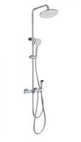Душевая стойка Wonzon & Woghand WW-B3097-A-CR с техническим душем и термостатом