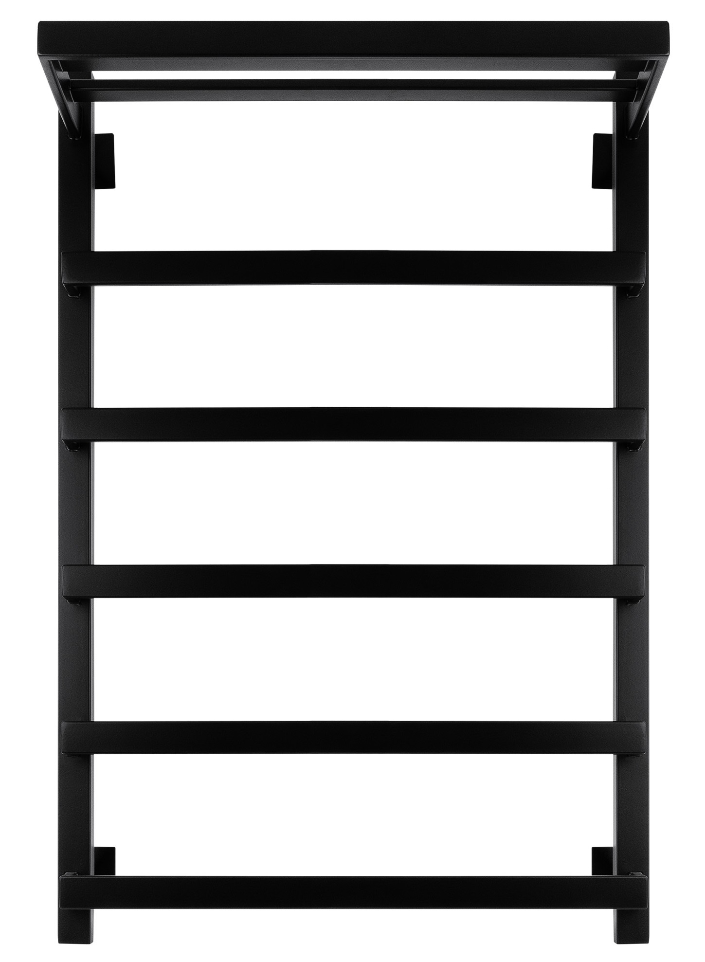 Полотенцесушитель водяной Secado Корсано 1 СП 80/40, черный матовый