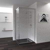 Душевой уголок RGW Passage PA-30 800x800x1900 профиль хром