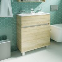 Тумба с раковиной 1MarKa Mira 60H дуб сонома