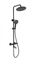 Душевая стойка Wonzon & Woghand Inn 3 WW-B3065-T1-MB с термостатом
