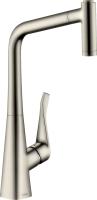 Смеситель для кухни Hansgrohe Metris M71 73801800 сталь