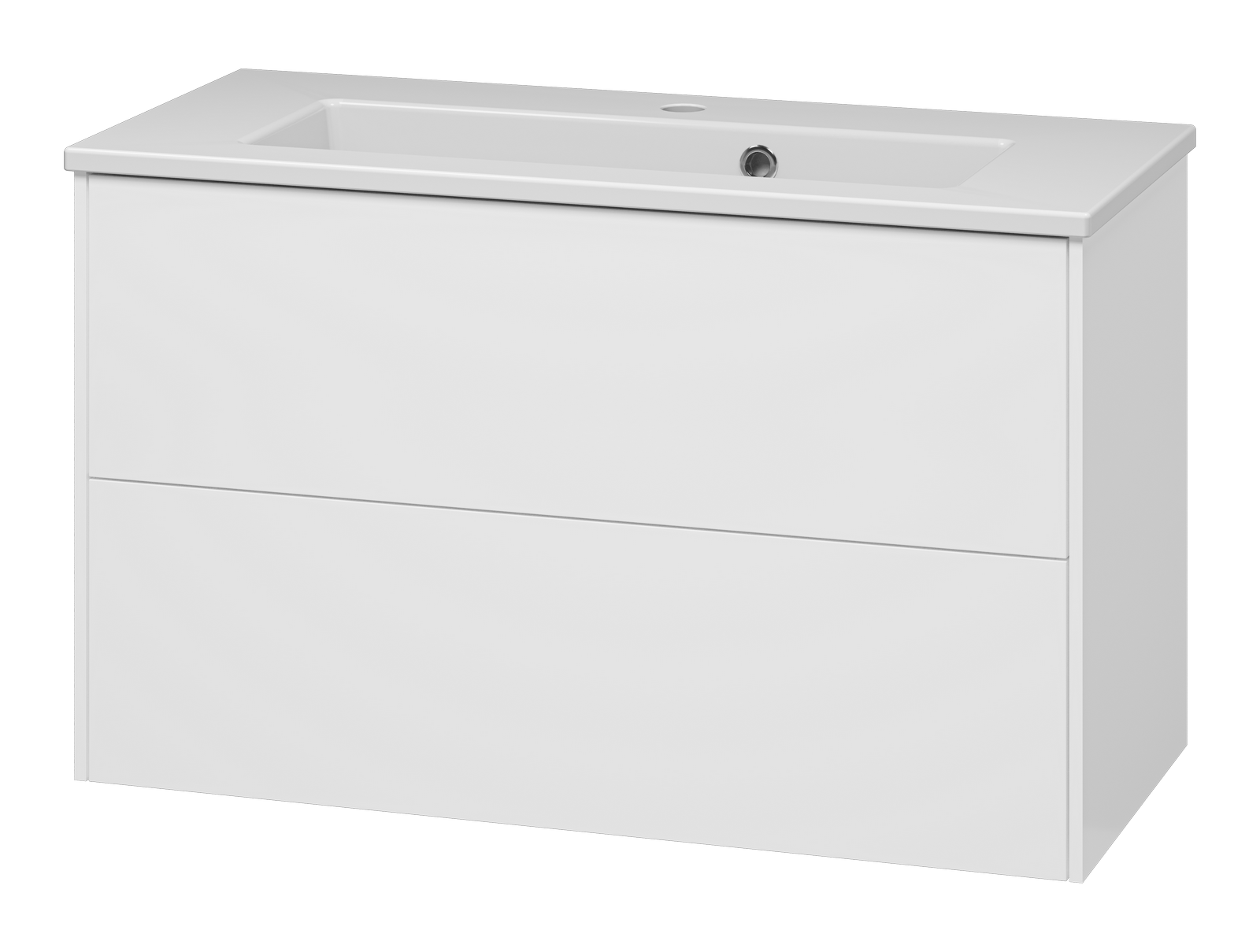 Тумба с раковиной Brevita Toy 80 подвесная