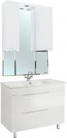 Мебель для ванной Bellezza Эйфория 100 белая 2 ящика