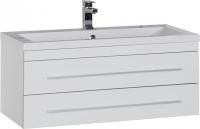 Тумба под раковину Aquanet Верона 100 подвесная белая