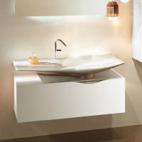 Тумба с раковиной Jacob Delafon Stillness 120 белый лак