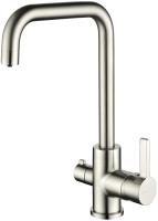 Смеситель для кухни Paulmark Logas Lo213021-NI никель