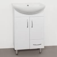 Тумба с раковиной Style Line Эко Стандарт №10 50 белая