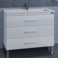 Тумба с раковиной СанТа Вегас 105 напольная