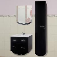 Мебель для ванной Bellezza Версаль 80 черная