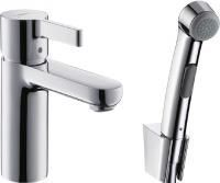 Смеситель для раковины Hansgrohe Metris S 31160000 с гигиеническим душем