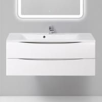 Тумба с раковиной BelBagno Marino 120 bianco lucido