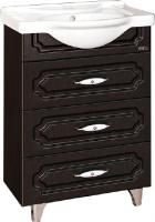 Тумба с раковиной Misty Александра 55 3 ящика, венге