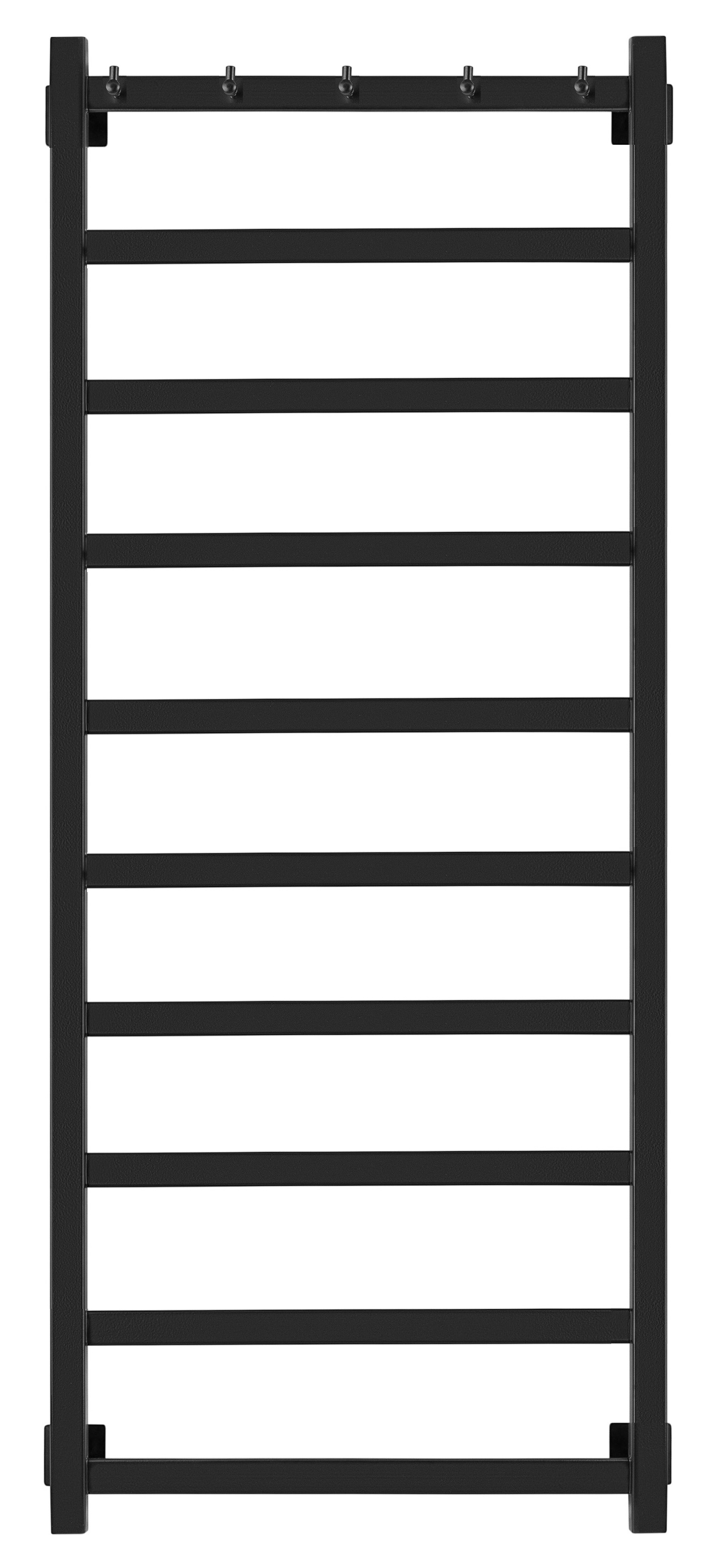 Полотенцесушитель водяной Secado Корсико 1 К 120/50, черный матовый