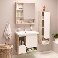 Мебель для ванной Runo Сити 70 дуб скандинавский