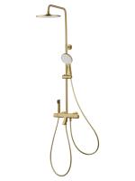 Душевая стойка Wonzon & Woghand The One WW-B3094-BG с термостатом