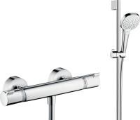 Душевой комплект Hansgrohe Ecostat Comfort 13116000 термостат + Croma Select E Multi 26590400