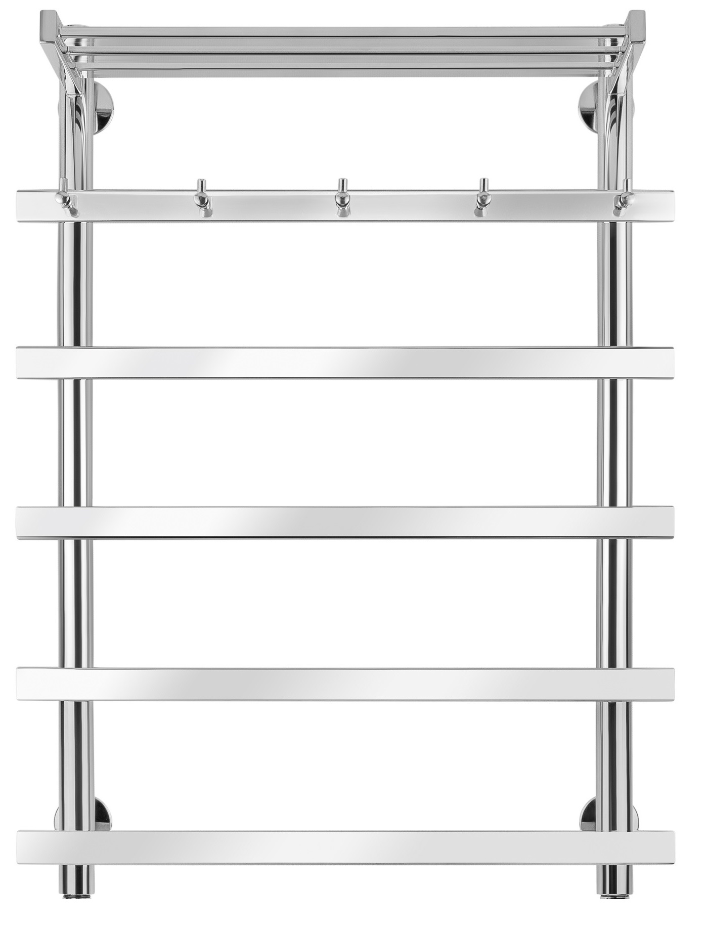 Полотенцесушитель электрический Secado Понтида 1 КСП 80/50/60 L, хром
