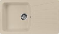 Мойка кухонная AquaGranitEx M-12 бежевая