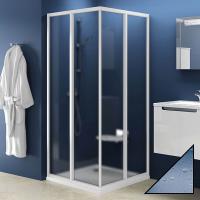 Душевой уголок Ravak SRV2-75 S Pearl, профиль белый