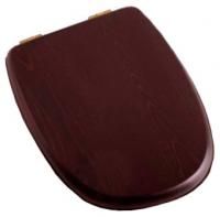 Крышка-сиденье Cezares King palace CZR-163-W-S-Br с микролифтом, петли бронза