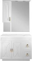 Мебель для ванной Misty Амбра 80 2 двери, 2 ящика