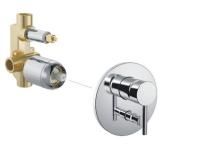 Смеситель для душа Haiba HB80297-2 встраиваемый (2 функции)