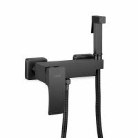 Гигиенический душ Gappo G2007-6 со смесителем, черный