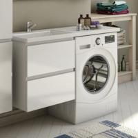 Тумба с раковиной Эстет Dallas Luxe 130 подвесная, 2 ящика