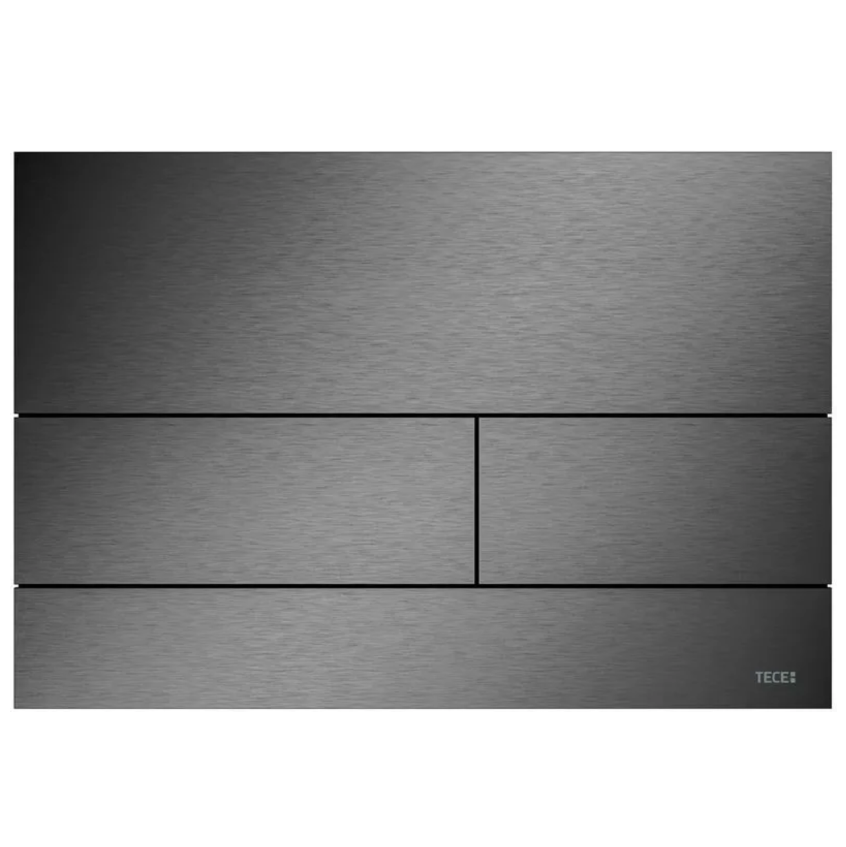 Кнопка смыва TECE Square II 9240846 металлическая, сатин, черный хром