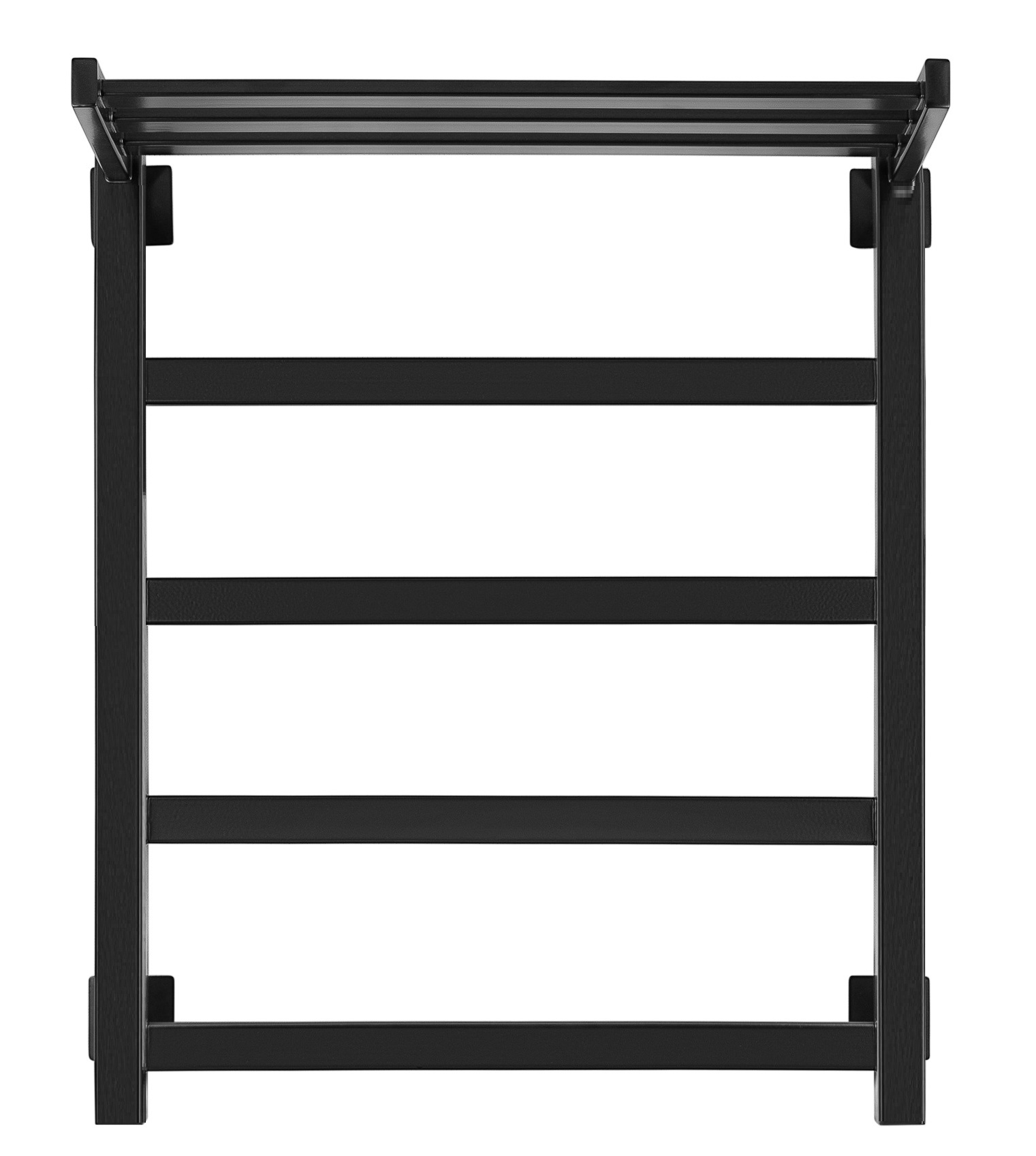 Полотенцесушитель водяной Secado Корсико 1 СП 60/60, черный матовый