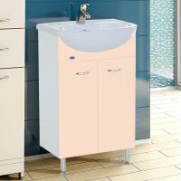 Тумба с раковиной Bellezza Уют 60 бежевая