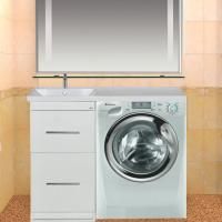 Тумба с раковиной Misty Мексика L под стиральную машину