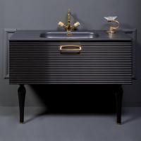 Тумба с раковиной Armadi Art Vallessi Avantgarde Linea 100 с раковиной-столешницей