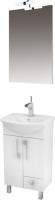 Мебель для ванной Triton Диана 50 R, 2 двери, 1 ящик, белая