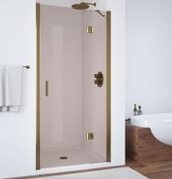 Душевая дверь в нишу Vegas Glass AFP 110 05 05 R профиль бронза, стекло бронза