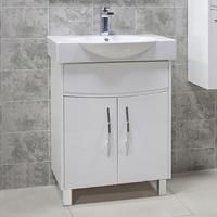 Тумба под раковину Aquaton Инфинити 65 Н белая