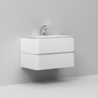 Тумба с раковиной Am.Pm Sensation 80 подвесная, белый глянец