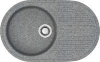 Мойка кухонная ZETT lab. T011Q008 темно-серая