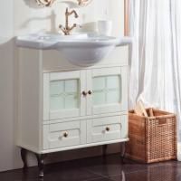 Тумба под раковину Caprigo Palermo 85 bianco-grigio