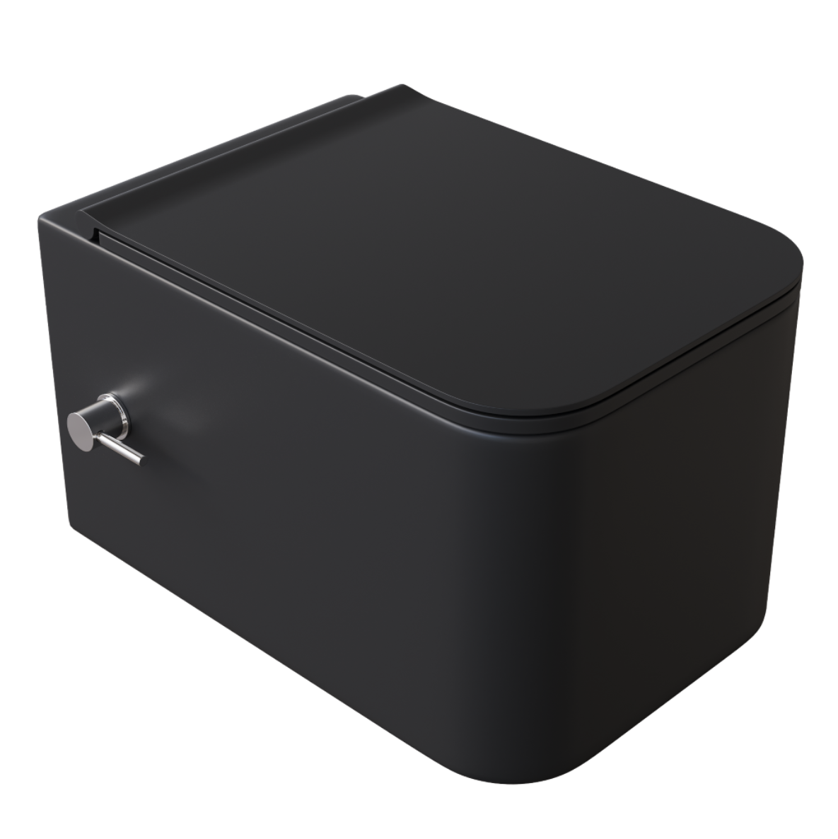 Унитаз подвесной Boheme Mane 970-SET-2-B с сидением