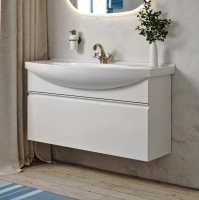 Тумба с раковиной Aqwella Rodos 105 подвесная