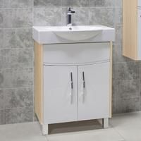 Тумба под раковину Aquaton Инфинити 65 Н ясень коимбра