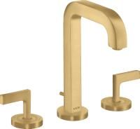 Смеситель для раковины Axor Citterio 39135250 шлифованное золото