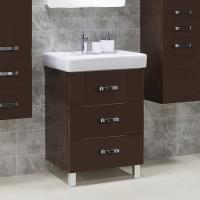 Тумба под раковину Aquaton Америна М 60 темно-коричневая
