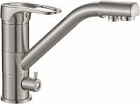 Смеситель для кухни Zorg Steel Hammer SH 321 SATIN