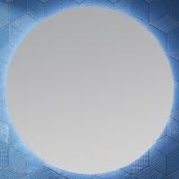 Зеркало Stworki Ноттвиль 80 с подсветкой, сенсор на зеркале